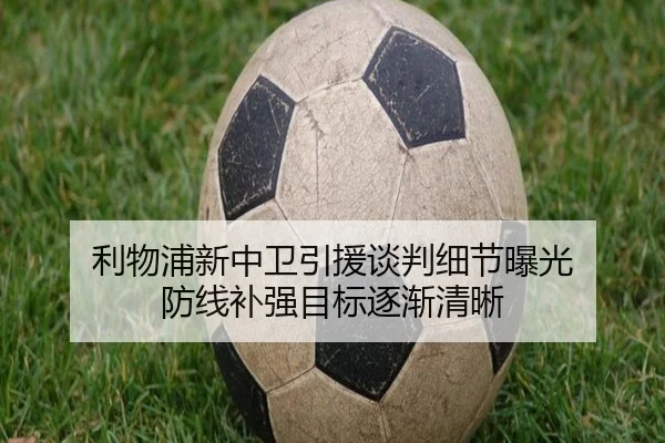 利物浦新中卫引援谈判细节曝光 防线补强目标逐渐清晰